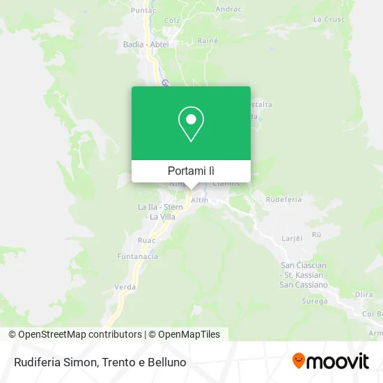 Mappa Rudiferia Simon