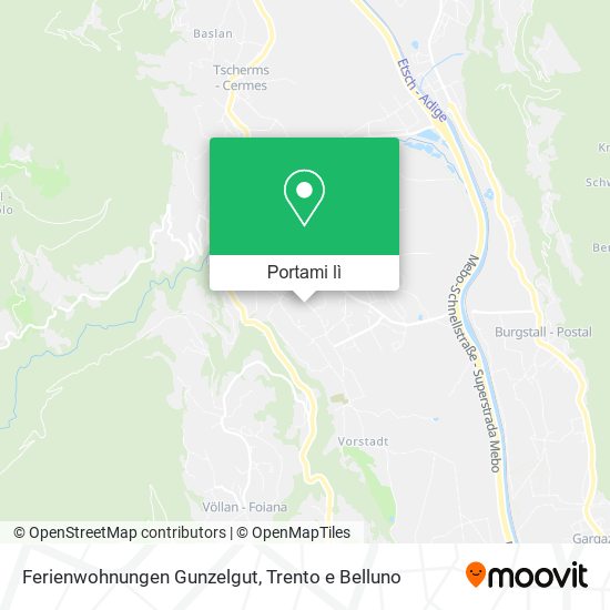 Mappa Ferienwohnungen Gunzelgut