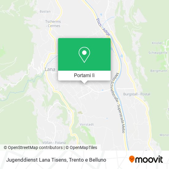 Mappa Jugenddienst Lana Tisens
