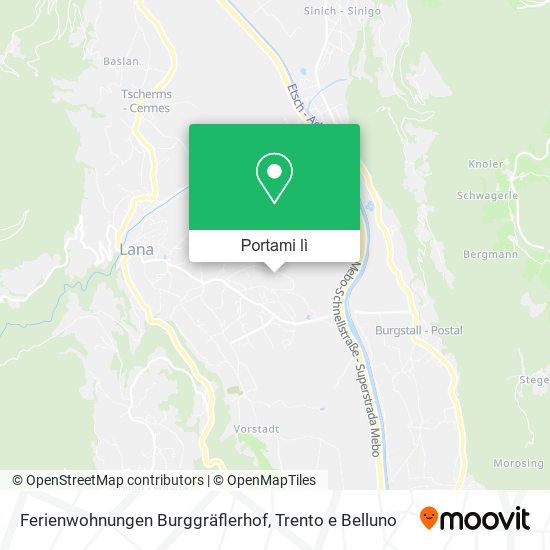 Mappa Ferienwohnungen Burggräflerhof