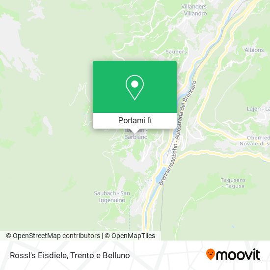 Mappa Rossl's Eisdiele