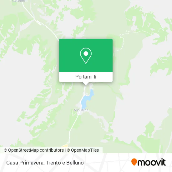 Mappa Casa Primavera