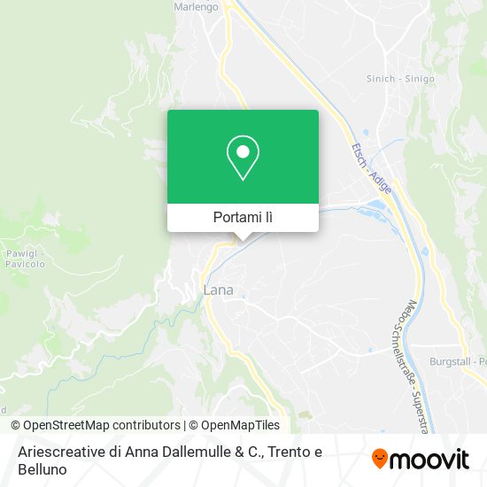 Mappa Ariescreative di Anna Dallemulle & C.