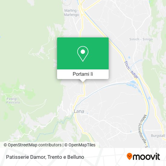 Mappa Patisserie Damor