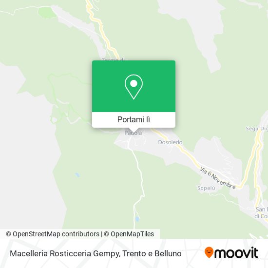 Mappa Macelleria Rosticceria Gempy