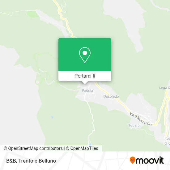 Mappa B&B