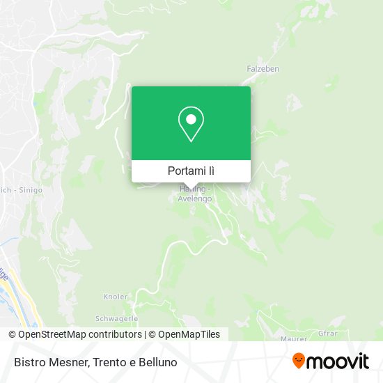 Mappa Bistro Mesner