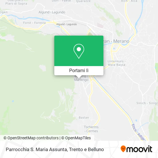 Mappa Parrocchia S. Maria Assunta