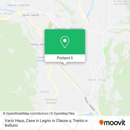 Mappa Vario Haus, Case in Legno in Classe a