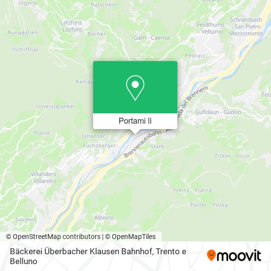 Mappa Bäckerei Überbacher Klausen Bahnhof