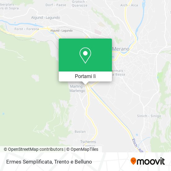 Mappa Ermes Semplificata