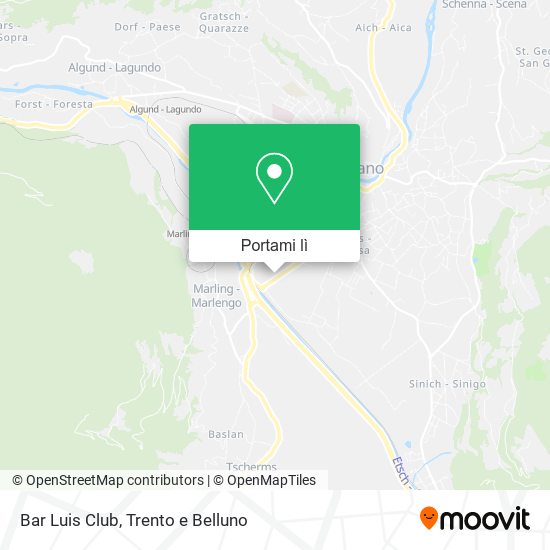 Mappa Bar Luis Club
