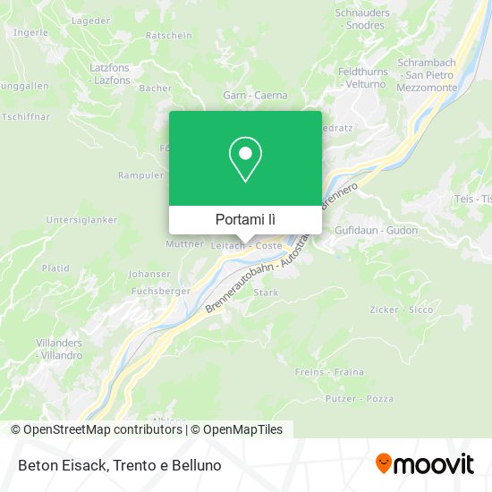 Mappa Beton Eisack