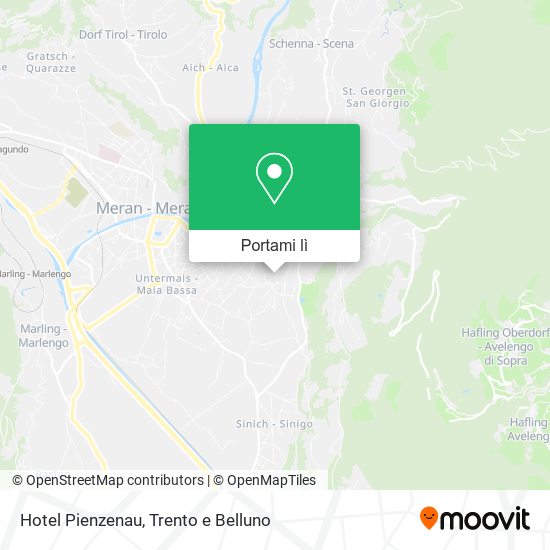Mappa Hotel Pienzenau