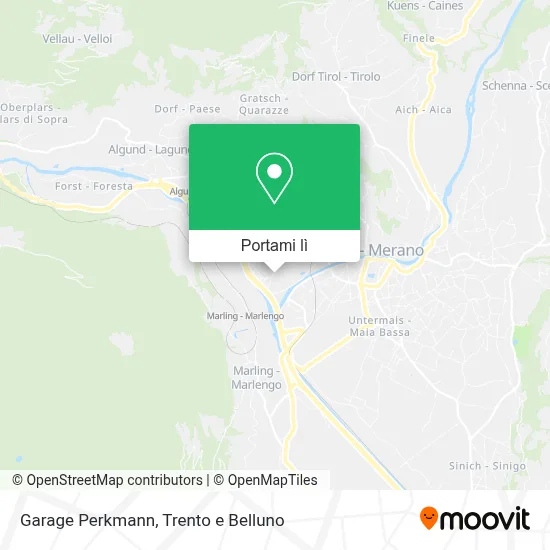 Mappa Garage Perkmann