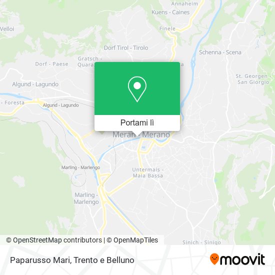 Mappa Paparusso Mari