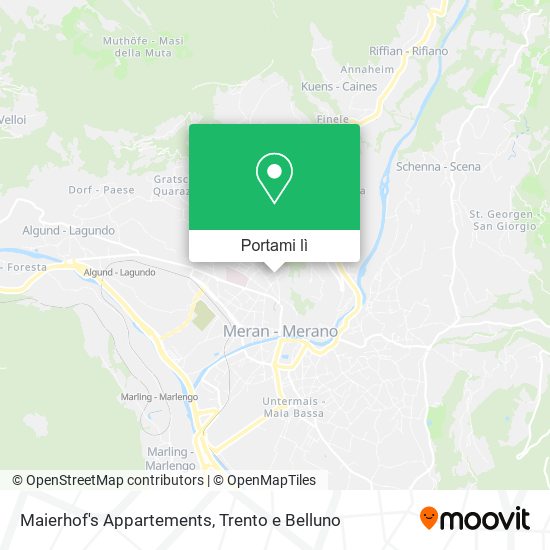 Mappa Maierhof's Appartements