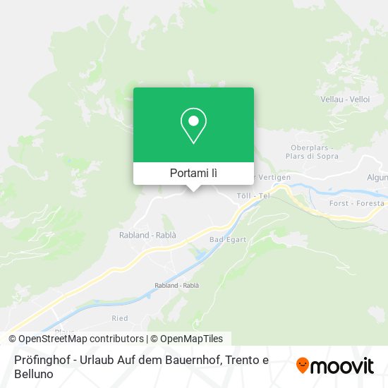 Mappa Pröfinghof - Urlaub Auf dem Bauernhof