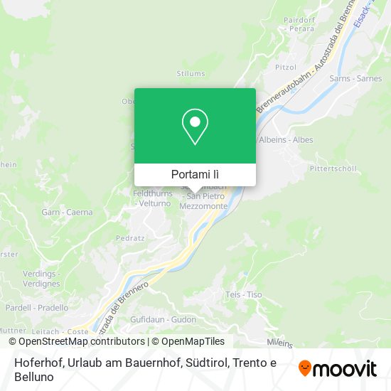 Mappa Hoferhof, Urlaub am Bauernhof, Südtirol
