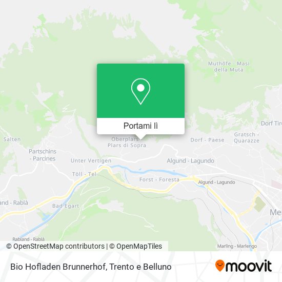 Mappa Bio Hofladen Brunnerhof
