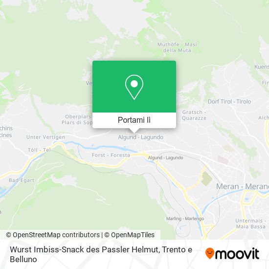 Mappa Wurst Imbiss-Snack des Passler Helmut