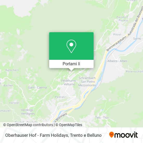 Mappa Oberhauser Hof - Farm Holidays