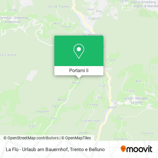 Mappa La Flù - Urlaub am Bauernhof