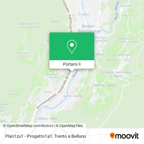 Mappa Plan1zu1 - Progetto1a1