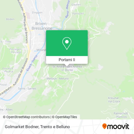 Mappa Golmarket Bodner
