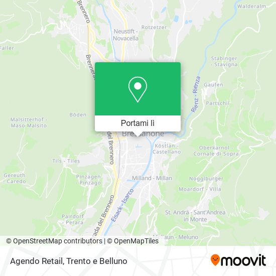 Mappa Agendo Retail