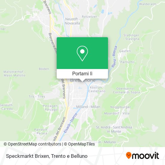 Mappa Speckmarkt Brixen