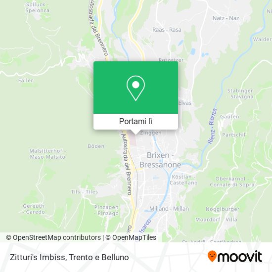 Mappa Zitturi's Imbiss