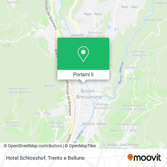 Mappa Hotel Schlosshof