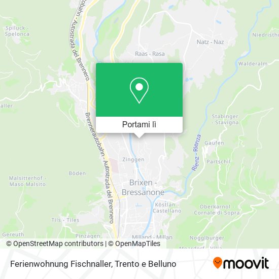 Mappa Ferienwohnung Fischnaller