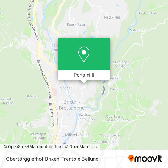 Mappa Obertörgglerhof Brixen