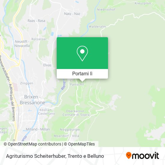 Mappa Agriturismo Scheiterhuber
