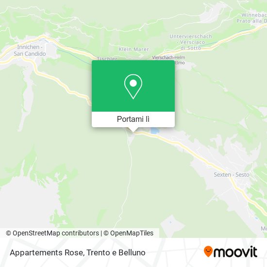 Mappa Appartements Rose