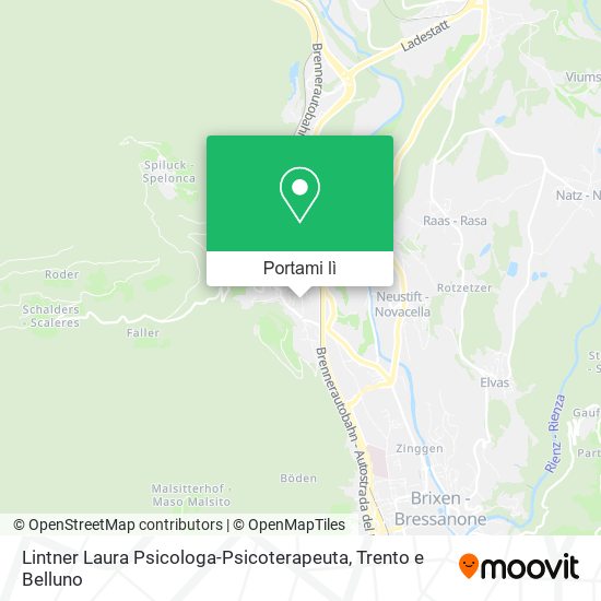 Mappa Lintner Laura Psicologa-Psicoterapeuta