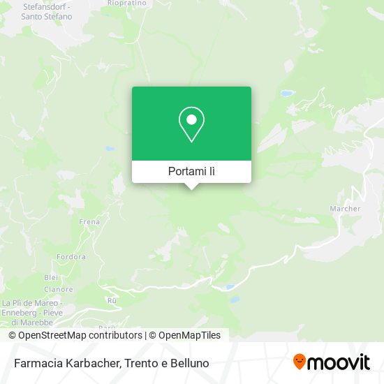 Mappa Farmacia Karbacher