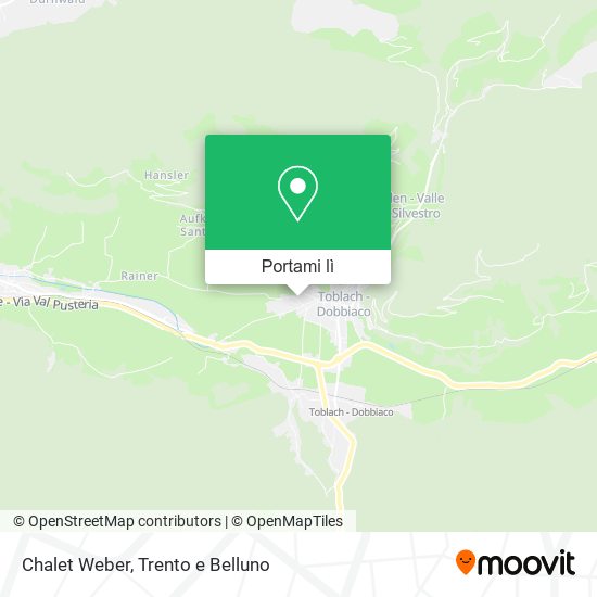 Mappa Chalet Weber