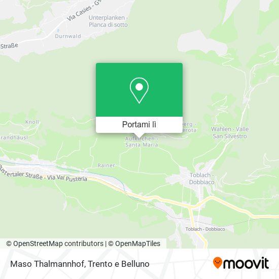 Mappa Maso Thalmannhof