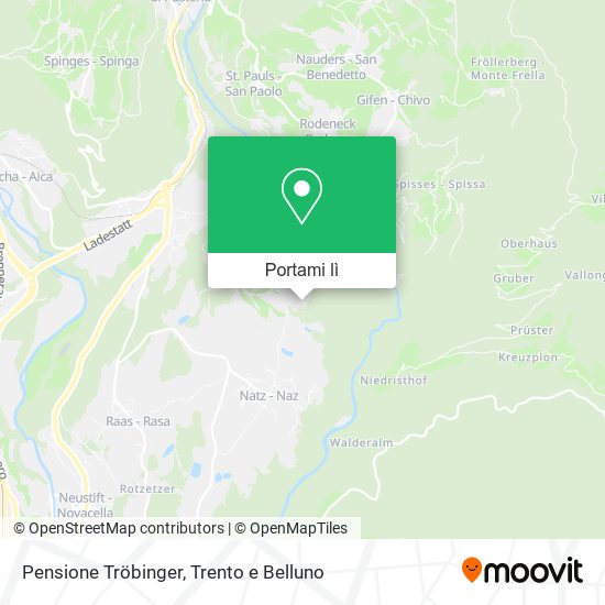 Mappa Pensione Tröbinger