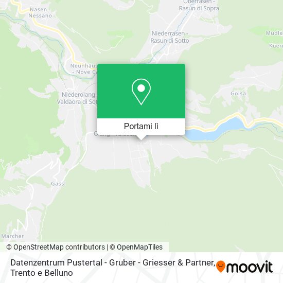 Mappa Datenzentrum Pustertal - Gruber - Griesser & Partner