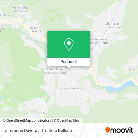 Mappa Zimmerei Daverda