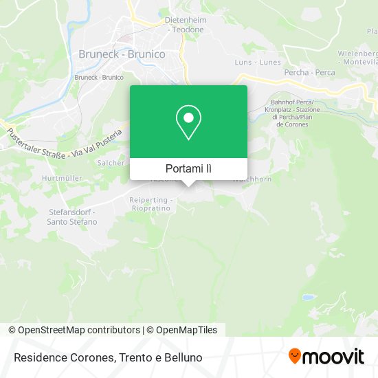 Mappa Residence Corones