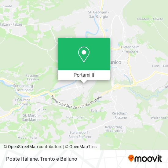 Mappa Poste Italiane