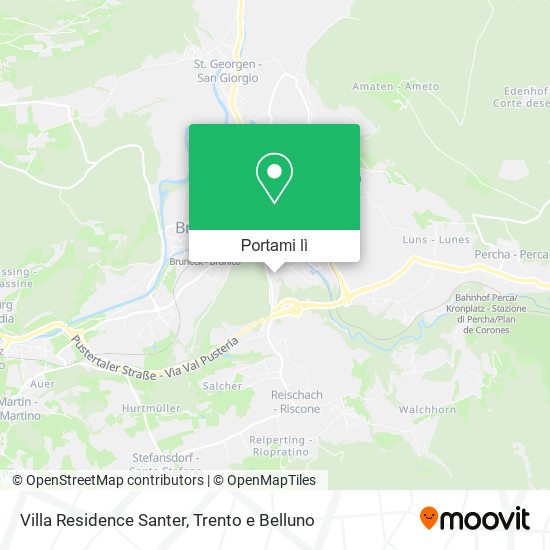 Mappa Villa Residence Santer