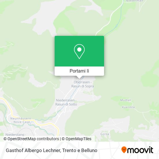 Mappa Gasthof Albergo Lechner