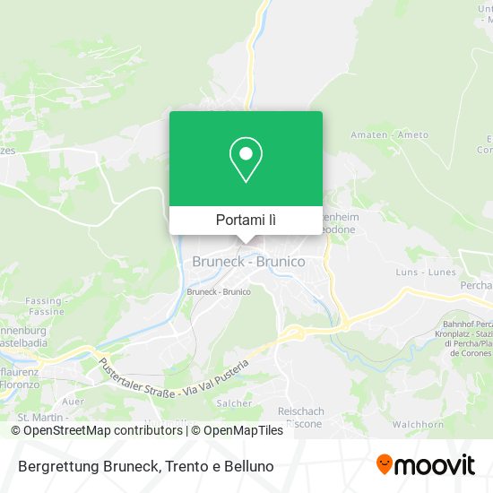 Mappa Bergrettung Bruneck