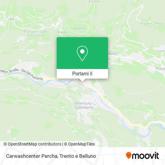 Mappa Carwashcenter Percha